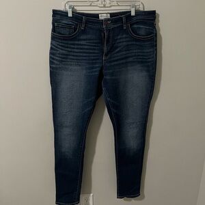 BKE Denim Gabby Skinny Jeans - Dark Blue